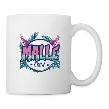 Malle Crew Bunt - Tasse - Weiß - Rechts