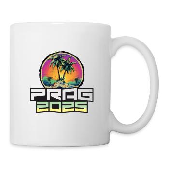 Palmiers de vacances de Prague 2025 - Mug blanc - blanc - Droite