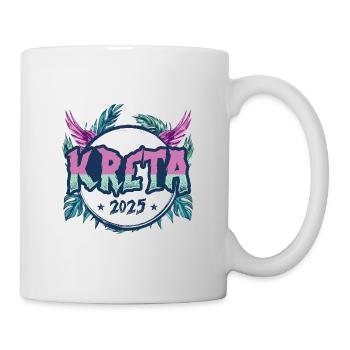 Kreta 2025 Urlaub - Tasse - Weiß - Rechts