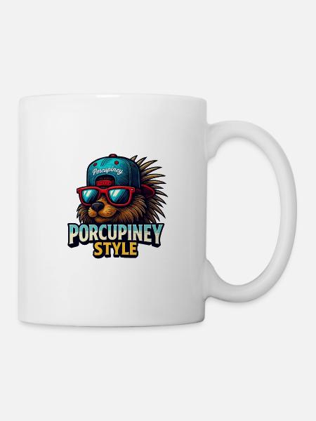 PORCUPINEY STYLE - Mug - white