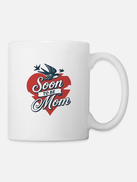 Bientôt maman - Mug blanc - blanc