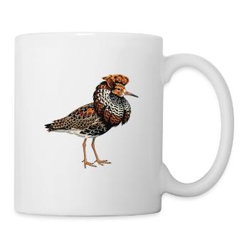 Battle runner Calidris pugnax - Mug - white - Right