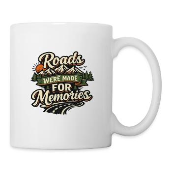 Routen für unsere Erinnerungen - Tasse - Weiß - Rechts