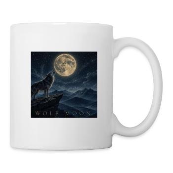 Wolf Moon - Mug - white - Right