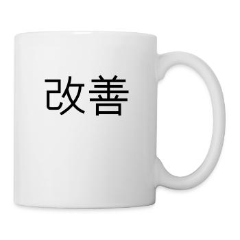 pet Kaizen - Tasse - Weiß - Rechts