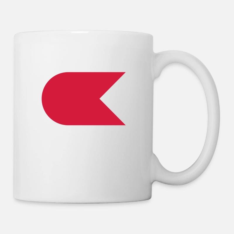 OK Jolle Segelzeichen - Tasse - Weiß