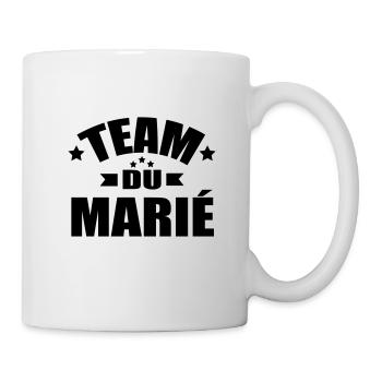 team du marié - Mug blanc - blanc - Droite
