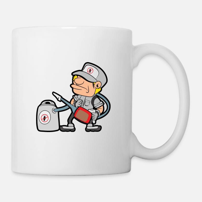 Schädlingsbekämpfer - Tasse - Weiß