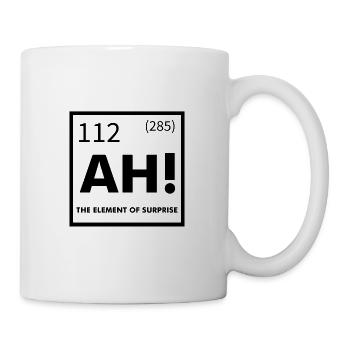 Nerd nerds chemistry ah! drôle - Mug blanc - blanc - Droite