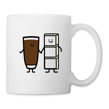 Cocoa and white chocolate - Mug - white - Right