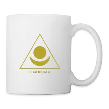 Tibetischer Buddhismus - Shambhala Symbol 3 - Tasse - Weiß - Rechts