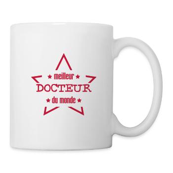 Meilleur docteur du monde - Mug blanc - blanc - Droite