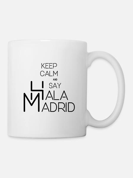 Keep calm and say Hala Madrid - Mug - white