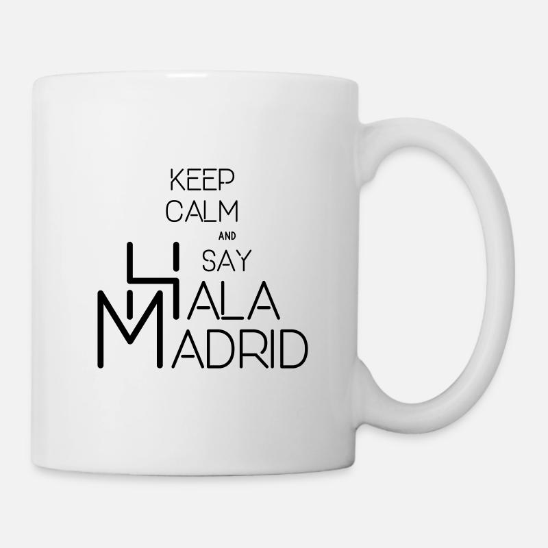Keep calm and say Hala Madrid - Mug blanc - blanc