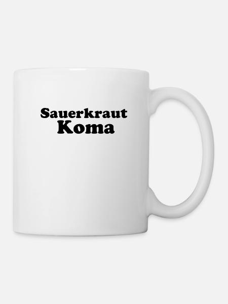 Sauerkraut Koma - Tasse - Weiß