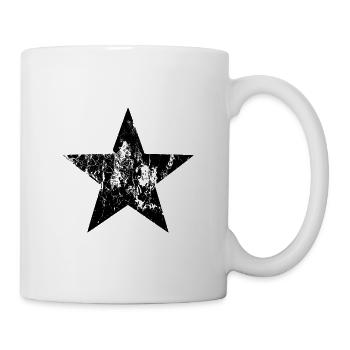 Étoile noire - Mug blanc - blanc - Droite