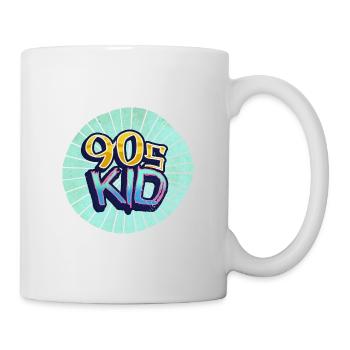 90s kid Neunziger - Tasse - Weiß - Rechts