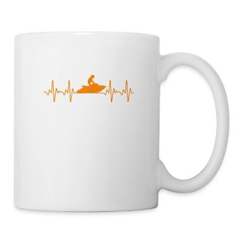 Jet Ski Art Pour Skieurs Jet Ski Lover Surfer - Mug blanc - blanc - Droite