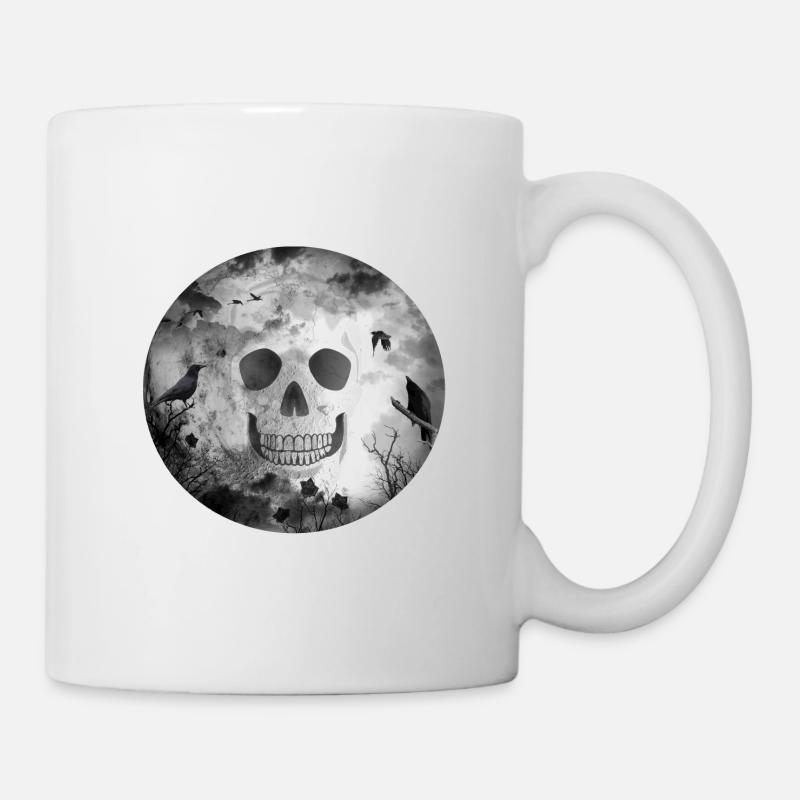 Gothic black dark GOTH - Tasse - Weiß