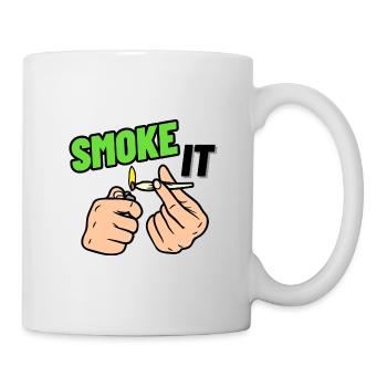 SMOKE IT - Tasse - Weiß - Rechts