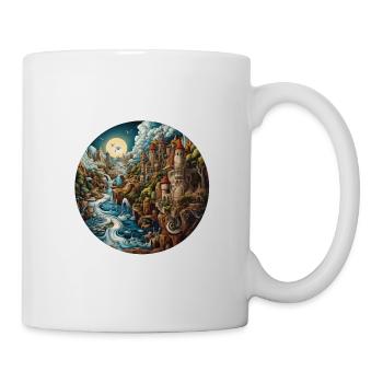 Rêve subconscient - Mug blanc - blanc - Droite