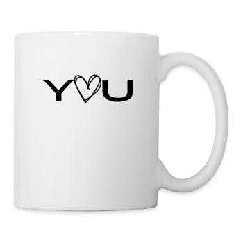 love you - Tasse - Weiß - Rechts