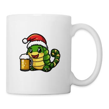 Wurm Bière Noël Noël - Mug blanc - blanc - Droite