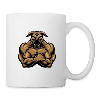 Kangal Dog Muscles Fitness - Mug - white - Right