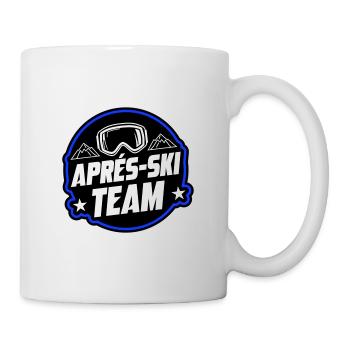 Après Ski Party Team Saying - Mug - white - Right