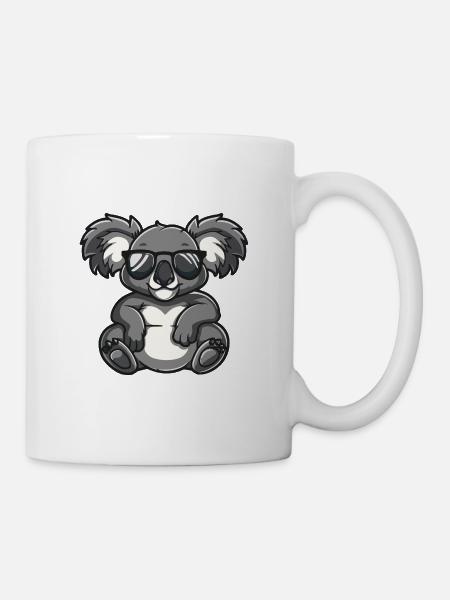 Koala Tier - Tasse - Weiß