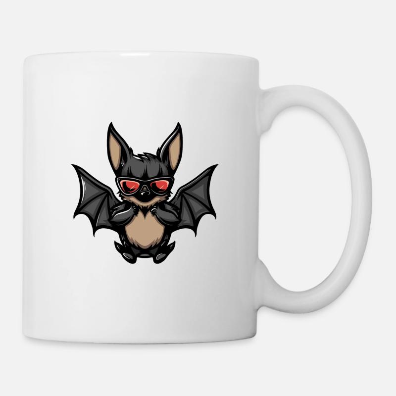 Chauve-souris - Mug blanc - blanc