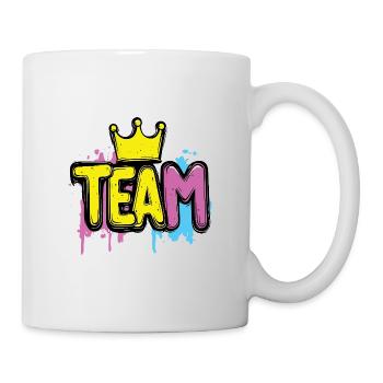 Team Bunt Krone - Mug - white - Right
