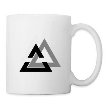 Valknut - Mug - white - Right