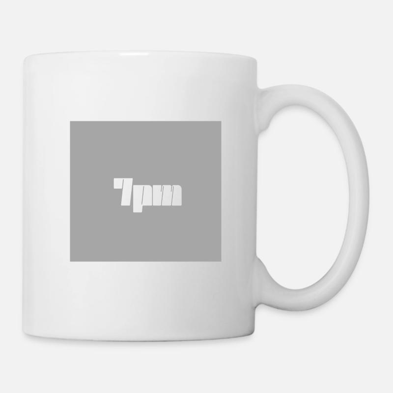 7pm - Tasse - Weiß