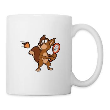 Tennis - Tasse - Weiß - Rechts