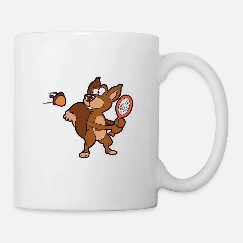 Tennis - Tasse - Weiß