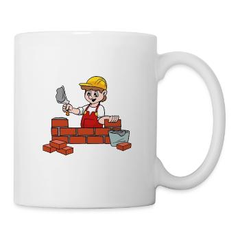 Maurer - Mug blanc - blanc - Droite