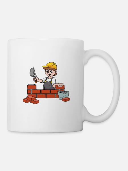 maçon - Mug blanc - blanc