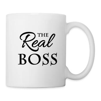 The real boss - Mug - white - Right