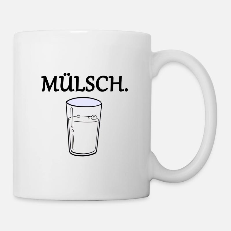 Mülsch 3 - Tasse - Weiß