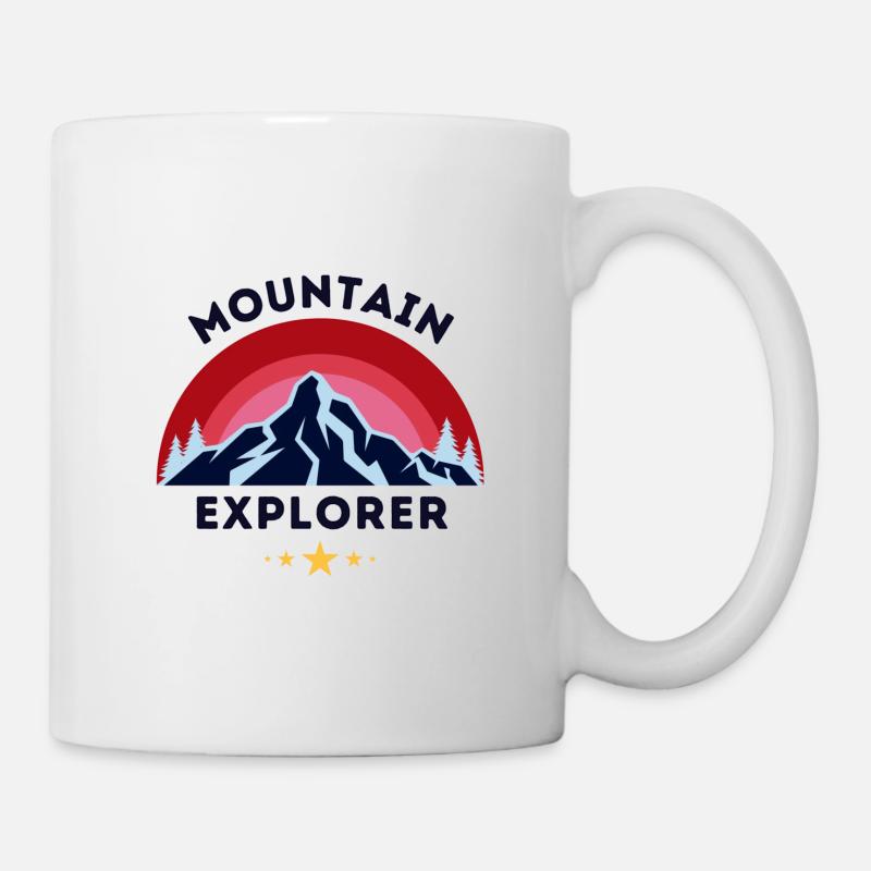 Mountain Explorer 1974 - Tasse - Weiß