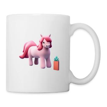 Pink Pony - Cartoon Character - Mug - white - Right