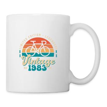 1983 Anniversary 40 Years cycling - Mug - white - Right