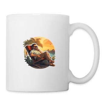 Relaxation & Holidays - Mug - white - Right