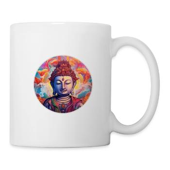 Buddha Zen Meditation - Tasse - Weiß - Rechts