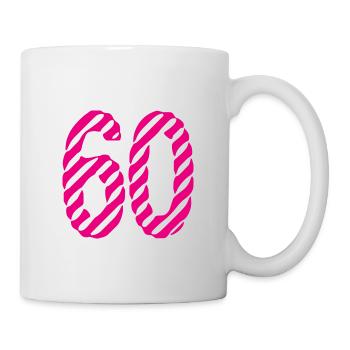 JAHRESTAG. ALLES GUTE ZUM GEBURTSTAG. ALLES GUTE ZUM GEBURTSTAG. - Tasse - Weiß - Rechts