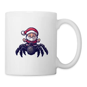 Tarantula Weihnachtsmann - Tasse - Weiß - Rechts