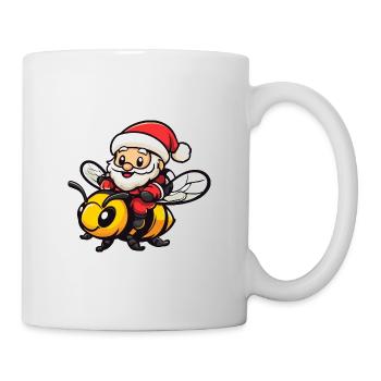 Bee Santa Claus - Mug - white - Right