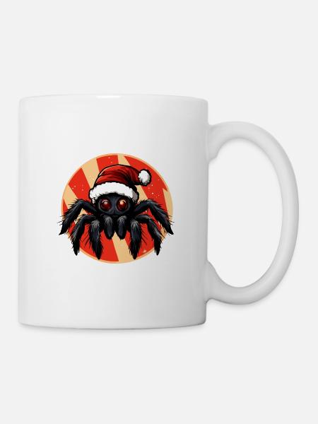 Tarantula Weihnachten X-Mas - Tasse - Weiß