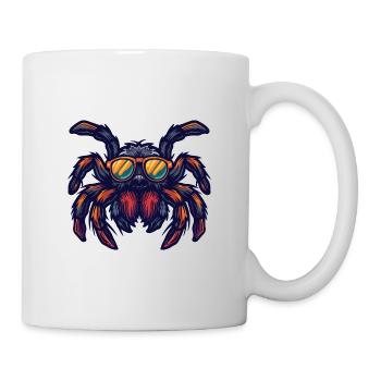 Spinne Tarantula Tier - Tasse - Weiß - Rechts